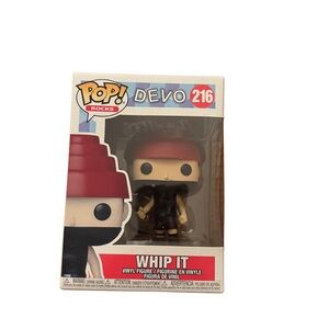Funko Pop! Devo Whip It Figure with Red Hat